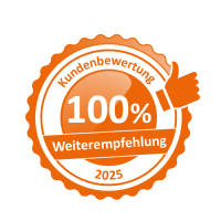 Kunden empfehlen uns weiter