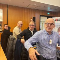 v.l.n.r.: Ralf Stößel, Thomas Löffler, Marcell Kuhmann, Herbert Pest