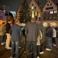 Führung durch die historische &quot;neue Altstadt&quot; von Frankfurt am Main.
