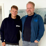 Robin Fellhauer und Ralf Feller (Mitglied der Geschäftsleitung Höhne-Grass)