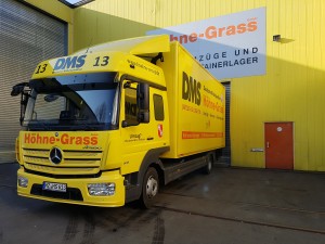 Atego Möbelwagen bei Höhne-Grass Mainz