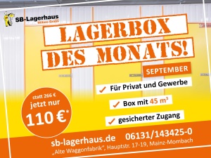 Lagerbox des Monats