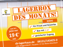 Lagerbox des Monats