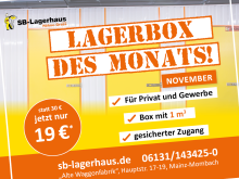 Lagerbox des Monats
