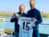 Ralf Feller (Mitglied der Geschäftsleitung von Höhne-Grass) und Jan Kirchhoff (U19-Trainer beim FSV Mainz 05)